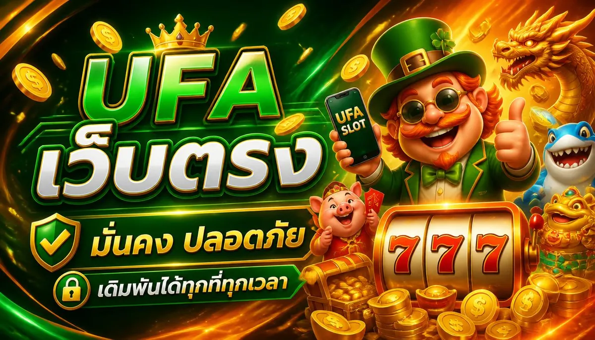 ufa เว็บตรง มั่นคง ปลอดภัย เดิมพันได้ทุกที่ทุกเวลา